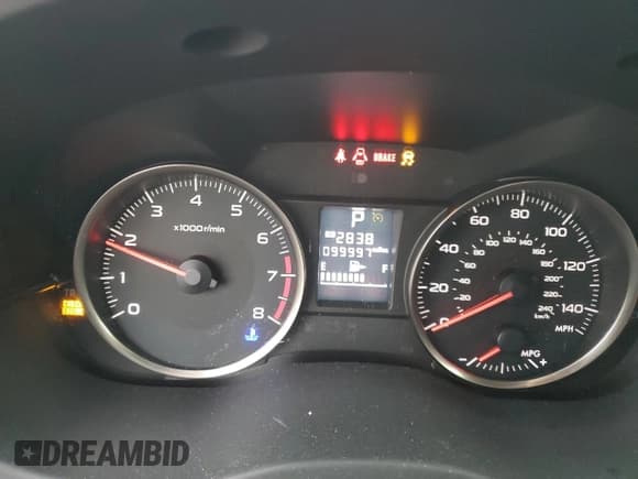 ✅ 2015 Subaru Crosstrek Premium • VIN: JF2GPACC0F8320341 • Lot: 91846685. Listed on Copart with 99,997 mi. Free auction sales archive from the USA and detailed vehicle history report at DreamBid. Image 9.