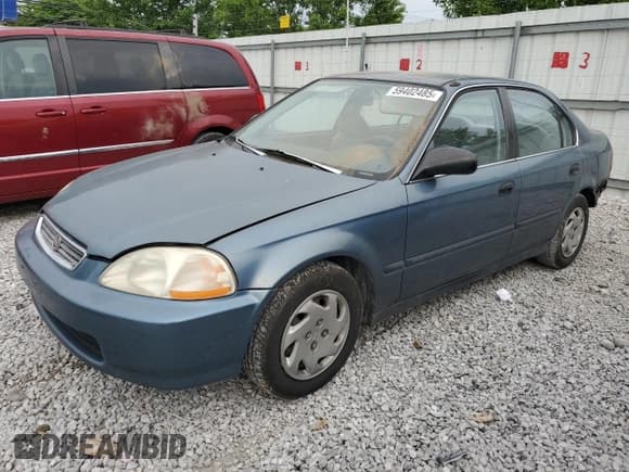 ✅ 1996 Honda Civic LX O • VIN: 1HGEJ6671TL038772 • Лот: 59402485. Опубликован ранее на Copart с пробегом 230 627 миль. Бесплатный доступ к архиву аукционных продаж из США и подробный отчёт об истории автомобиля на DreamBid. Изображение 1.