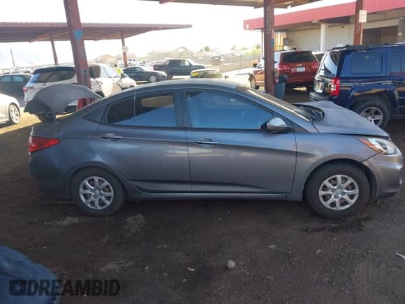 2013 Hyundai Accent GLS with VIN KMHCT4AE2DU480669, listed as a IAAI auction lot 43495464 with 111,139 mi miles and . Bid and sale history available at DreamBid. Image 13.