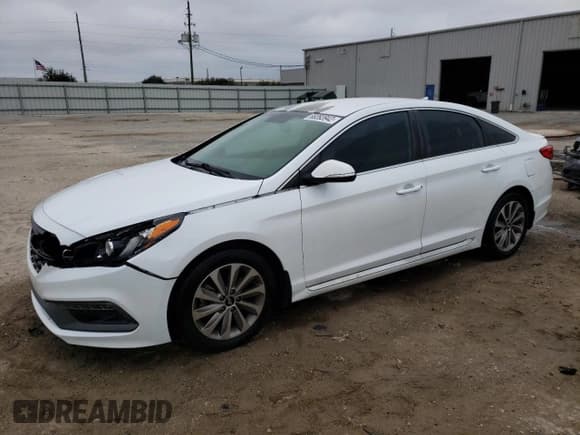 ✅ 2017 Hyundai Sonata Sport • VIN: 5NPE34AF7HH596262 • Lot: 68393942. Listed on Copart with 131,196 mi. Free auction sales archive from the USA and detailed vehicle history report at DreamBid. Image 1.