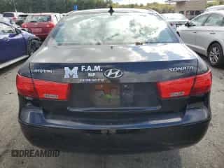 2010 Hyundai Sonata GLS with VIN 5NPET4AC2AH599615, listed as a Copart auction lot 72989384 with 120,528 mi miles and Non repairable. Bid and sale history available at DreamBid. Image 6.