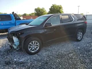 ✅ 2021 Chevrolet Traverse LS • VIN: 1GNERFKW5MJ123168 • Lot: 95800565. Listed on Copart with 102,114 mi. Free auction sales archive from the USA and detailed vehicle history report at DreamBid. Image 1.