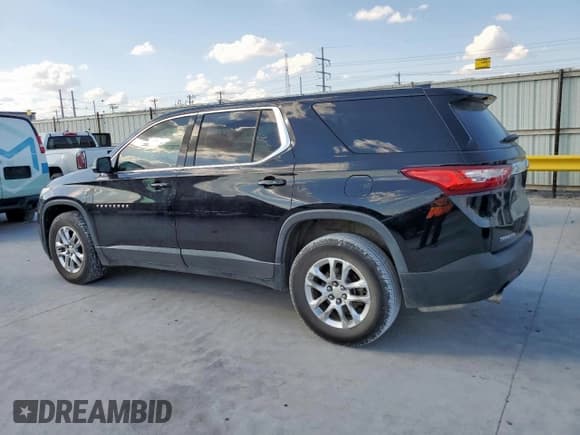 ✅ 2019 Chevrolet Traverse LS • VIN: 1GNERFKW5KJ106559 • Lot: 85687035. Wystawiony na Copart z przebiegiem 145 780 mil. Bezpłatny archiwum sprzedaży aukcyjnych z USA i szczegółowy raport historii pojazdu na DreamBid. Zdjęcie 2.