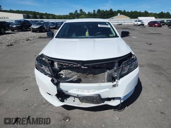 2016 Chevrolet Impala LS z VIN 2G11X5SA1G9179306, wystawiony jako Copart lot #68955405 z przebiegiem 135 483 mil mil oraz Szkoda całkowita • Salvage title. Historia ofert i sprzedaży dostępna na DreamBid. Obrazek 5.