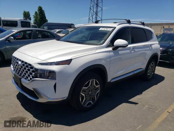 2023 Hyundai Santa Fe SEL Convenience with VIN KM8S6DA22PU090684, listed as a Copart auction lot 57429014 with 7,930 mi miles and Salvage title. Bid and sale history available at DreamBid. Image 1.
