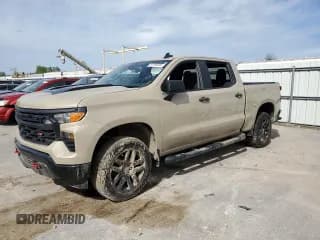 ✅ 2022 Chevrolet Silverado 1500 Custom Trail Boss • VIN: 3GCUDCET4NG579555 • Lot: 51195454. Listed on Copart with Not provided. Free auction sales archive from the USA and detailed vehicle history report at DreamBid. Image 1.