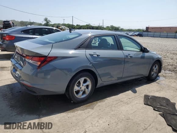 ✅ 2021 Hyundai Elantra SE • VIN: KMHLL4AG9MU148567 • Lot: 65771055. Listed on Copart with 34,358 mi. Free auction sales archive from the USA and detailed vehicle history report at DreamBid. Image 3.