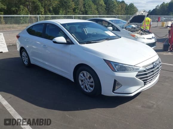 ✅ 2020 Hyundai Elantra SE • VIN: 5NPD74LF1LH557138 • Lot: 43419392. Listed on IAAI with 47,099 mi. Free auction sales archive from the USA and detailed vehicle history report at DreamBid. Image 1.