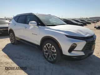 2023 Chevrolet Blazer RS z VIN 3GNKBERS4PS190917, wystawiony jako Copart lot #73295294 z przebiegiem 18 193 mil mil oraz Czysty tytuł • Clean title. Historia ofert i sprzedaży dostępna na DreamBid. Obrazek 4.