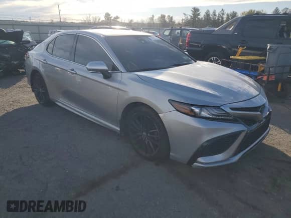 2022 Toyota Camry XSE with VIN 4T1K61AK5NU013156, listed as a Copart auction lot 85874215 with 100,320 mi miles and Salvage title. Bid and sale history available at DreamBid. Image 4.