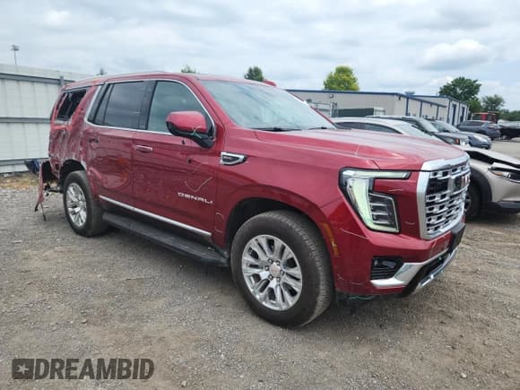 ✅ 2025 GMC Yukon Denali • VIN: 1GKS2DRL2SR128203 • Лот: 66365485. Опубликован ранее на Copart с пробегом 15 267 миль. Бесплатный доступ к архиву аукционных продаж из США и подробный отчёт об истории автомобиля на DreamBid. Изображение 4.