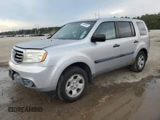 2013 Honda Pilot LX with VIN 5FNYF3H23DB043764, listed as a Copart auction lot 89649445 with 155,733 mi miles and Clean title. Bid and sale history available at DreamBid. Image 1.