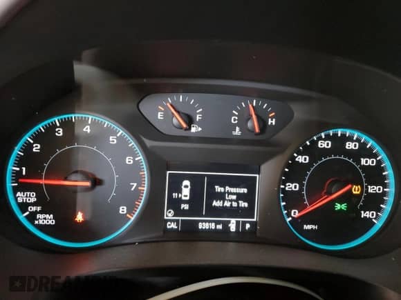 2016 Chevrolet Malibu LS z VIN 1G1ZC5ST6GF224375, wystawiony jako Copart lot #68048535 z przebiegiem 93 616 mil mil oraz Szkoda całkowita • Salvage title. Historia ofert i sprzedaży dostępna na DreamBid. Obrazek 9.