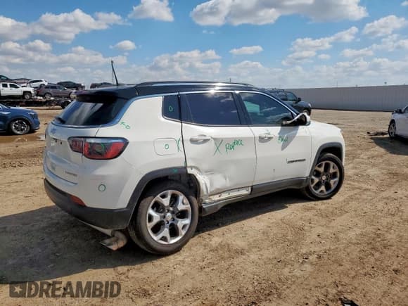 ✅ 2019 Jeep Compass Limited • VIN: 3C4NJDCB9KT650037 • Лот: 82364895. Опубликован ранее на Copart с пробегом 95 895 миль. Бесплатный доступ к архиву аукционных продаж из США и подробный отчёт об истории автомобиля на DreamBid. Изображение 3.