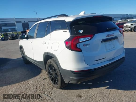 ✅ 2024 GMC Terrain SLE • VIN: 3GKALMEG7RL301703 • Lot: 43562215. Listed on IAAI with 23,055 mi. Free auction sales archive from the USA and detailed vehicle history report at DreamBid. Image 3.