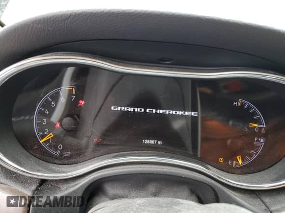 2017 Jeep Grand Cherokee Limited with VIN 1C4RJFBG7HC749101, listed as a Copart auction lot 85588465 with 128,807 mi miles and Salvage title. Bid and sale history available at DreamBid. Image 9.