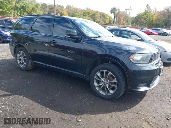 ✅ 2019 Dodge Durango GT Plus • VIN: 1C4RDJDG7KC536664 • Lot: 43408496. Wystawiony na IAAI z przebiegiem 245 235 mil. Bezpłatny archiwum sprzedaży aukcyjnych z USA i szczegółowy raport historii pojazdu na DreamBid. Zdjęcie 1.