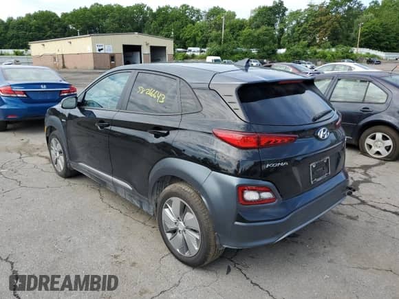 2019 Hyundai Kona SEL z VIN KM8K23AG1KU054365, wystawiony jako Copart lot #58266643 z przebiegiem 27 360 mil mil oraz . Historia ofert i sprzedaży dostępna na DreamBid. Obrazek 2.