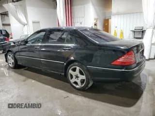 ✅ 2003 Mercedes-Benz S 500 • VIN: WDBNG75JX3A369795 • Лот: 92201875. Опубликован ранее на Copart с пробегом Не указан. Бесплатный доступ к архиву аукционных продаж из США и подробный отчёт об истории автомобиля на DreamBid. Изображение 2.