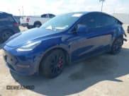 ✅ 2021 Tesla Model Y Long Range • VIN: 5YJYGDEEXMF233160 • Lot: 43301574. Listed on IAAI with Not provided. Free auction sales archive from the USA and detailed vehicle history report at DreamBid. Image 2.