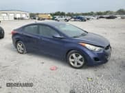 ✅ 2013 Hyundai Elantra GLS • VIN: 5NPDH4AE8DH358659 • Lot: 86520565. Listed on Copart with 298,975 mi. Free auction sales archive from the USA and detailed vehicle history report at DreamBid. Image 4.