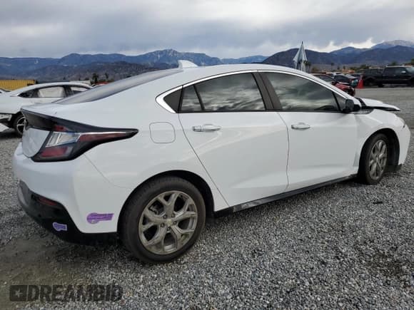 ✅ 2018 Chevrolet Volt Premier • VIN: 1G1RD6S57JU151203 • Lot: 36954314. Wystawiony na Copart z przebiegiem 48 205 mil. Bezpłatny archiwum sprzedaży aukcyjnych z USA i szczegółowy raport historii pojazdu na DreamBid. Zdjęcie 3.