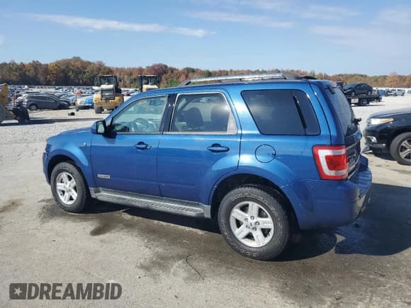 ✅ 2008 Ford Escape Hybrid • VIN: 1FMCU49H48KB59701 • Lot: 91716285. Listed on Copart with 137,435 mi. Free auction sales archive from the USA and detailed vehicle history report at DreamBid. Image 2.