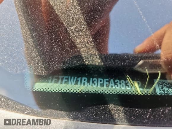 ✅ 2023 Ford F-150 Raptor • VIN: 1FTFW1RJ3PFA38372 • Lot: 65392435. Listed on Copart with Not provided. Free auction sales archive from the USA and detailed vehicle history report at DreamBid. Image 12.