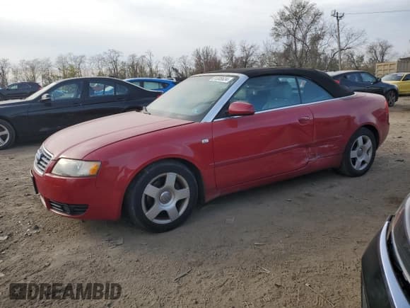 ✅ 2005 Audi A4 1.8T • VIN: WAUAC48H45K006082 • Лот: 81305624. Опубликован ранее на Copart с пробегом 105 693 миль. Бесплатный доступ к архиву аукционных продаж из США и подробный отчёт об истории автомобиля на DreamBid. Изображение 1.