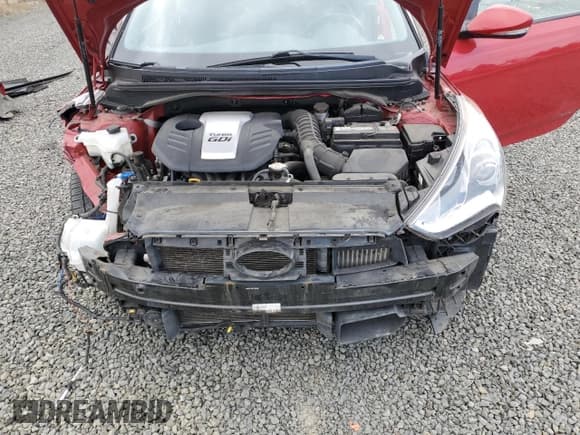 ✅ 2015 Hyundai Veloster Turbo • VIN: KMHTC6AE7FU225773 • Lot: 71656824. Listed on Copart with 58,058 mi. Free auction sales archive from the USA and detailed vehicle history report at DreamBid. Image 13.