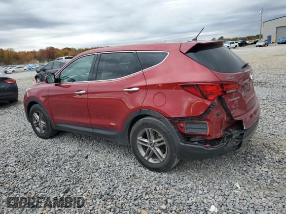 ✅ 2018 Hyundai Santa Fe 2.4L • VIN: 5XYZT3LB1JG539963 • Lot: 92216535. Listed on Copart with 119,123 mi. Free auction sales archive from the USA and detailed vehicle history report at DreamBid. Image 2.