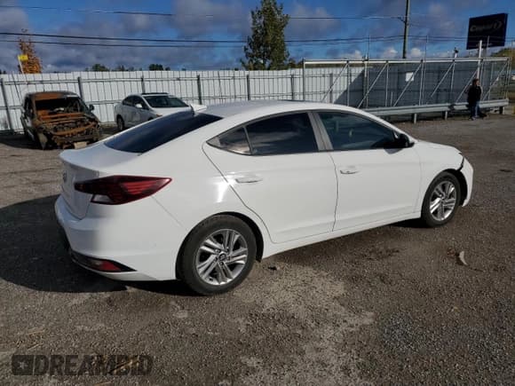 ✅ 2019 Hyundai Elantra SEL • VIN: KMHD84LF5KU764130 • Lot: 86882475. Listed on Copart with 108,874 mi. Free auction sales archive from the USA and detailed vehicle history report at DreamBid. Image 3.