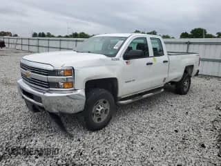 2017 Chevrolet Silverado 2500HD Work Truck with VIN 1GC2KUEG5HZ170944, listed as a Copart auction lot 57432365 with 204,081 mi miles and Salvage title. Bid and sale history available at DreamBid. Image 1.