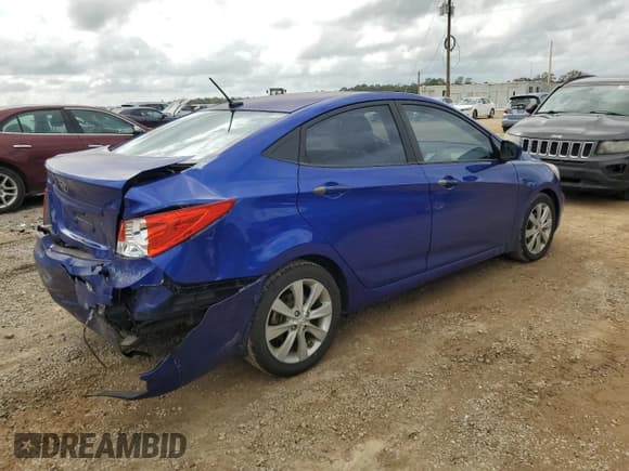 ✅ 2013 Hyundai Accent GLS • VIN: KMHCU4AEXDU372362 • Лот: 80061534. Опубликован ранее на Copart с пробегом 100 207 миль. Бесплатный доступ к архиву аукционных продаж из США и подробный отчёт об истории автомобиля на DreamBid. Изображение 3.