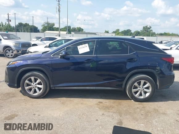 ✅ 2017 Lexus RX 350 • VIN: 2T2BZMCA2HC094292 • Lot: 43130238. Listed on IAAI with 132,282 mi. Free auction sales archive from the USA and detailed vehicle history report at DreamBid. Image 14.