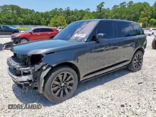 ✅ 2023 Land Rover Range Rover SE • VIN: SALKPBFUXPA023602 • Lot: 59974245. Wystawiony na Copart z przebiegiem 46 900 mil. Bezpłatny archiwum sprzedaży aukcyjnych z USA i szczegółowy raport historii pojazdu na DreamBid. Zdjęcie 1.