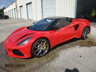 ✅ 2024 Lotus Emira First Edition • VIN: SCCLEKAX7RHB12137 • Lot: 74508424. Wystawiony na Copart z przebiegiem Nie podano. Bezpłatny archiwum sprzedaży aukcyjnych z USA i szczegółowy raport historii pojazdu na DreamBid. Zdjęcie 1.