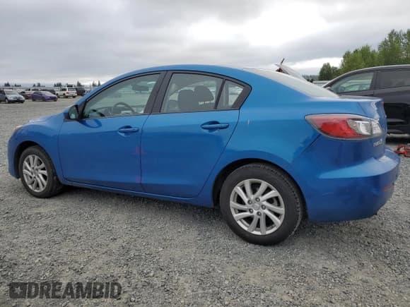 ✅ 2012 Mazda 3 i Touring • VIN: JM1BL1V8XC1577976 • Lot: 59394925. Listed on Copart with 130,582 mi. Free auction sales archive from the USA and detailed vehicle history report at DreamBid. Image 2.