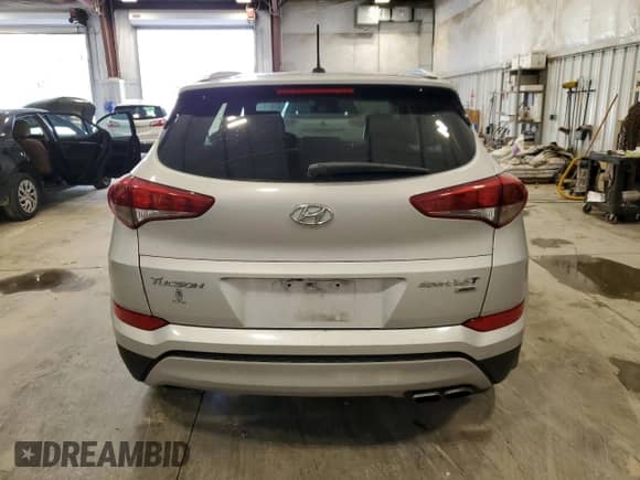 2017 Hyundai Tucson Night Edition with VIN KM8J3CA20HU280032, listed as a Copart auction lot 66489565 with 151,903 mi miles and Clean title. Bid and sale history available at DreamBid. Image 6.