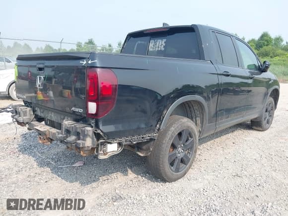✅ 2019 Honda Ridgeline Black Edition • VIN: 5FPYK3F82KB026297 • Lot: 42892122. Listed on IAAI with 116,672 mi. Free auction sales archive from the USA and detailed vehicle history report at DreamBid. Image 4.