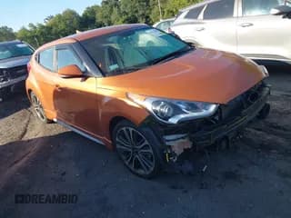 ✅ 2016 Hyundai Veloster Turbo Rally Edition • VIN: KMHTC6AE4GU304285 • Lot: 43133359. Wystawiony na IAAI z przebiegiem 186 694 mil. Bezpłatny archiwum sprzedaży aukcyjnych z USA i szczegółowy raport historii pojazdu na DreamBid. Zdjęcie 1.