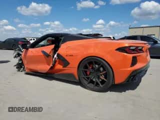 2021 Chevrolet Corvette 2LT с VIN 1G1YB3D45M5108742, выставлен на аукционе Copart как лот 72180074 с пробегом Не указан миль и Списание • Salvage title. История ставок и продаж доступна на DreamBid. Изображение 2.