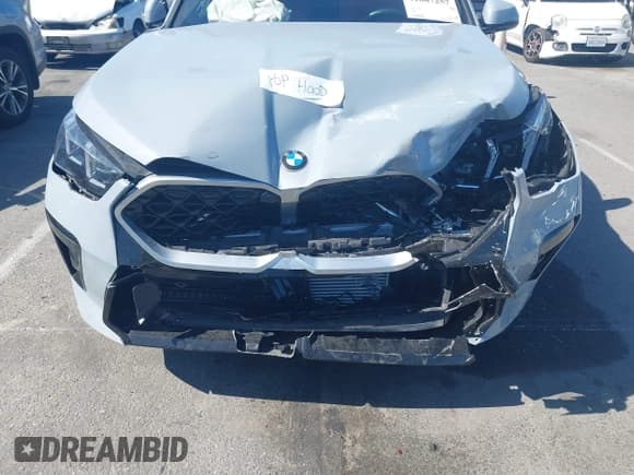 ✅ 2024 BMW X2 xDrive28i • VIN: WBX63GM0XR5Y51813 • Lot: 41667257. Listed on IAAI with 6,406 mi. Free auction sales archive from the USA and detailed vehicle history report at DreamBid. Image 6.