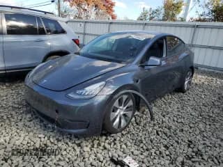 ✅ 2021 Tesla Model Y Long Range • VIN: 5YJYGDEEXMF260603 • Lot: 87036425. Listed on Copart with Not provided. Free auction sales archive from the USA and detailed vehicle history report at DreamBid. Image 1.