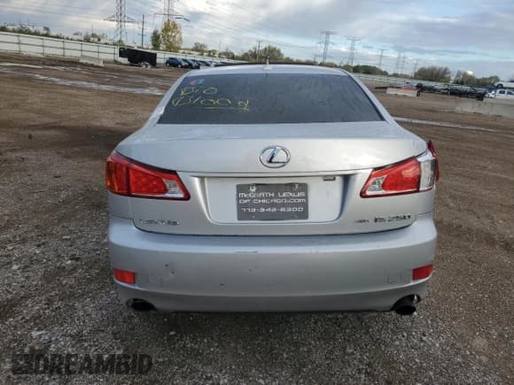 ✅ 2009 Lexus IS 250 • VIN: JTHCK262195029033 • Lot: 82572935. Wystawiony na Copart z przebiegiem Nie podano. Bezpłatny archiwum sprzedaży aukcyjnych z USA i szczegółowy raport historii pojazdu na DreamBid. Zdjęcie 6.