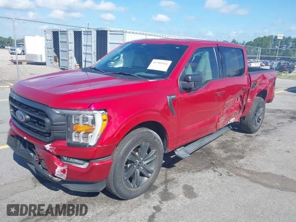 ✅ 2022 Ford F-150 XL • VIN: 1FTEW1CP2NKE60064 • Lot: 42705914. Listed on IAAI with 84,641 mi. Free auction sales archive from the USA and detailed vehicle history report at DreamBid. Image 17.