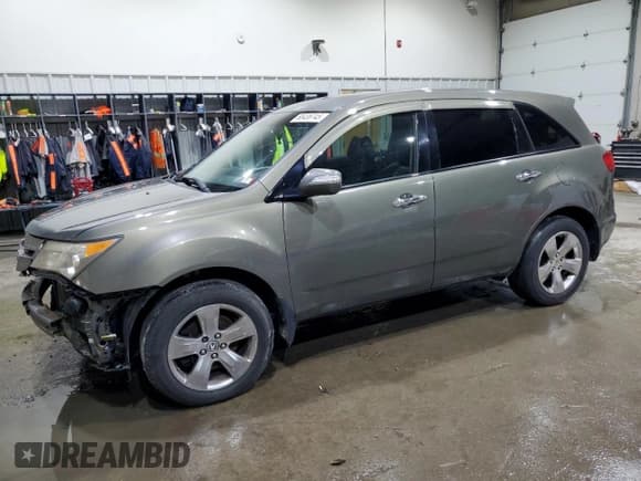 ✅ 2007 Acura MDX Technology • VIN: 2HNYD28367H509964 • Лот: 80436745. Опубликован ранее на Copart с пробегом 192 201 миль. Бесплатный доступ к архиву аукционных продаж из США и подробный отчёт об истории автомобиля на DreamBid. Изображение 1.