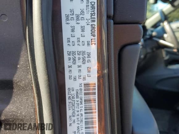 ✅ 2014 Jeep Grand Cherokee Overland • VIN: 1C4RJFCGXEC474530 • Lot: 86243445. Listed on Copart with 85,010 mi. Free auction sales archive from the USA and detailed vehicle history report at DreamBid. Image 14.