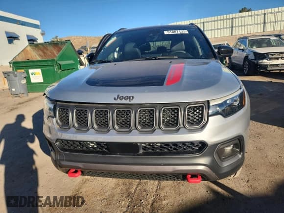 ✅ 2024 Jeep Compass Trailhawk • VIN: 3C4NJDDN8RT583806 • Лот: 91807435. Опубликован ранее на Copart с пробегом 15 489 миль. Бесплатный доступ к архиву аукционных продаж из США и подробный отчёт об истории автомобиля на DreamBid. Изображение 5.