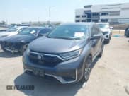 ✅ 2020 Honda CR-V Touring • VIN: 5J6RW1H95LL002967 • Lot: 43047085. Listed on IAAI with 125,653 mi. Free auction sales archive from the USA and detailed vehicle history report at DreamBid. Image 2.